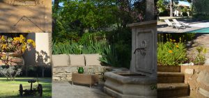 Profitez de la terrasse et du parc à la Campagne Chastel, Gîte et Maison d'Hôtes à Aix-en-Provence