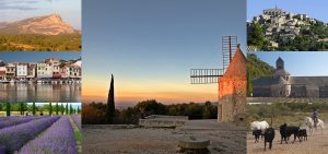 Depuis la Campagne Chastel, Gîte et Maison d'Hôtes à Aix-en-Provence, visitez les plus beaux lieux provençaux : les Alpilles, Lourmarin, le Lubéron, Marseille et Cassis, Arles et la Camargue...