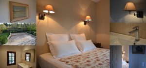 La chambre Mistral offre un lieu de repos dans l'appartement Mistral & Daudet