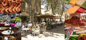 Visite Aix-en-Provence avec son marché, ses épices, ces olives et herbes provençales...